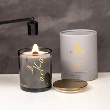 Load image into Gallery viewer, Arka Naturals OG Signature Scents Candle 250ml | Hand-Poured Scented Soy Candle with Wooden Wick
