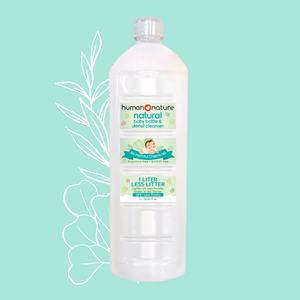 Human Nature Fragrance-Free Baby Bottle & Utensil Cleanser 1L