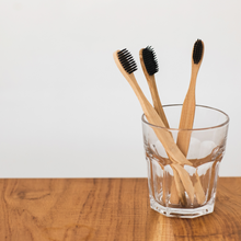 Load image into Gallery viewer, Bambuhay Bamboo Toothbrush in Bamboo Casing – 1 Piece | BPA-Free, Anti-Bacterial, Heat Finished
