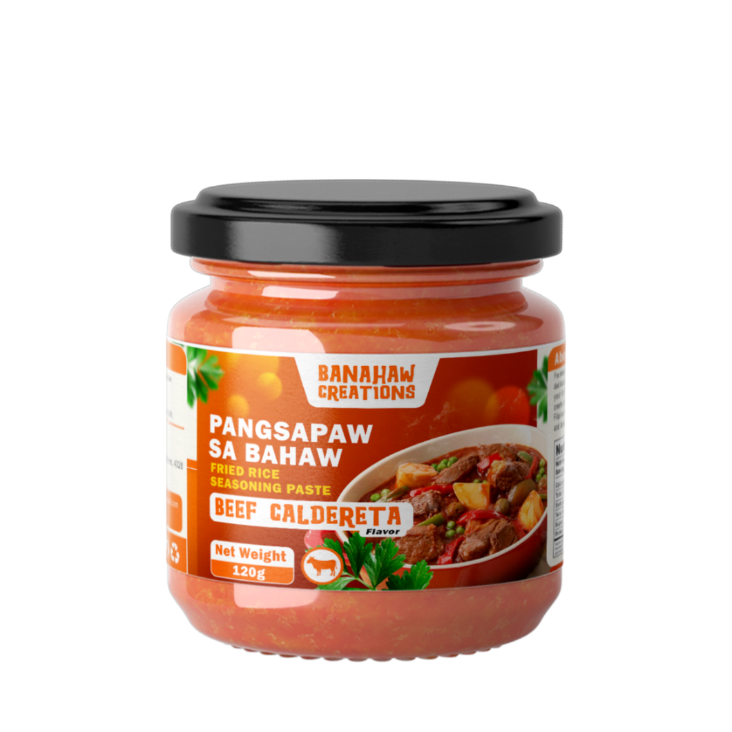 Fried Rice Seasoning Paste Pangsapaw sa Bahaw Beef Caldereta Flavor | All-Natural, No Preservatives