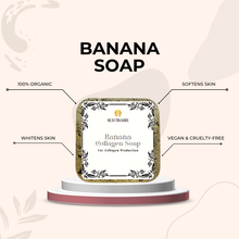 Load image into Gallery viewer, Beautiganix Banana Soap for Collagen Production 70g
