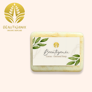 Beautiganix Cocoa – Oatmeal Soap 100g | For Healthy, Youthful, Glowing Skin