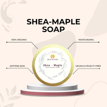 Load image into Gallery viewer, Beautiganix Shea – Maple Moisturizing Soap 90g
