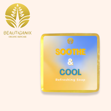 Load image into Gallery viewer, Beautiganix Soothe &amp; Cool Refreshing Soap 60g
