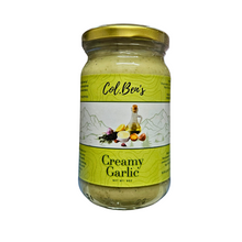 Load image into Gallery viewer, Col. Ben’s Creamy Garlic Sauce 8oz | Organic, No Artificial Preservatives, No Additives
