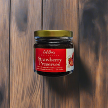 Load image into Gallery viewer, Col. Ben’s Strawberry Preserves 250g | Organic, No Artificial Preservatives or Flavoring
