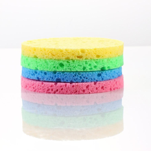 Load image into Gallery viewer, Natural Wood Pulp Facial Cleansing Sponge | Eco-Friendly Biodegradable Face Cleanser &amp; Makeup Remover by Project Refill
