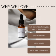Load image into Gallery viewer, Lush by SBH Cucumber Melon Water Soluble Home Fragrance Oil for Diffuser or Humidifier 15ml
