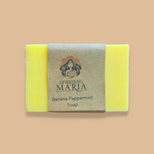 Load image into Gallery viewer, Diwatang Maria Banana Peppermint Soap 135g
