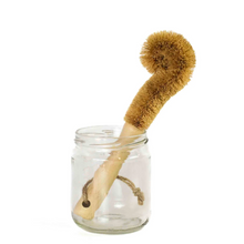 Load image into Gallery viewer, Eco-Friendly Bottle Cup Brush with Soft Coconut Fiber Bristles by Project Refill
