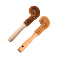 Eco-Friendly Bottle Cup Brush with Soft Coconut Fiber Bristles by Project Refill