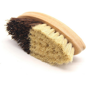 Eco-Friendly Bristle Brush with Bamboo Handle and Sisal + Coconut Fiber Bristles for Laundry, Cleaning Sinks, or Washing Fruits and Vegetables by Project Refill