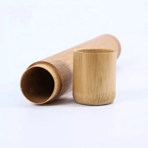Eco Friendly Bamboo Toothbrush Case 21cm – Toothbrush Bamboo Holder for Travel by Project Refill