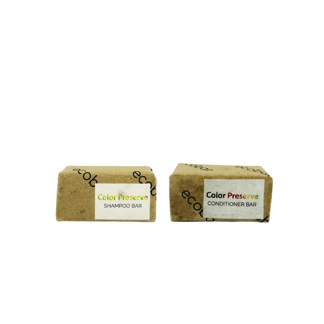 Ecobar Color Preserve Shampoo and Conditioner Bundle | Sulfate-Free, Silicone-Free, All-Natural