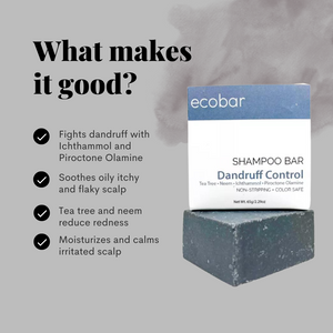 Ecobar PH Dandruff Control Shampoo Bar (aka Heal + Detox)