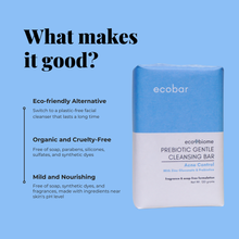 Load image into Gallery viewer, Ecobar PH Prebiotic Acne Control Gentle Cleansing Bar | With Zinc Gluconate, Fragrance-Free, Soap-Free
