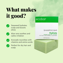 Load image into Gallery viewer, Ecobar PH Hydrate Shampoo Bar
