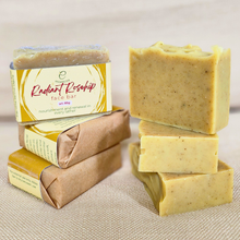 Load image into Gallery viewer, Essencea Radiant Rosehip Face Bar | Rosehip Oil &amp; Pink Clay Soap for Bright, Glowing Skin
