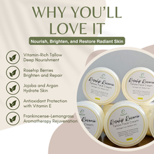 Load image into Gallery viewer, Essencea Rosehip Reverie Tallow Face Cream 30g | Nourishing Rosehip &amp; Tallow Moisturizer for Radiant Skin
