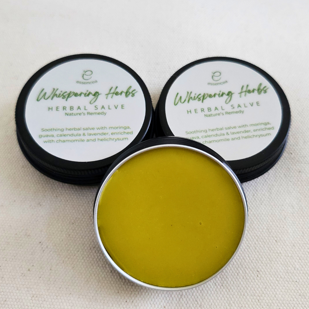 Essencea Whispering Herbs Herbal Salve 30g | Soothing Botanical Balm for Skin Comfort & Repair
