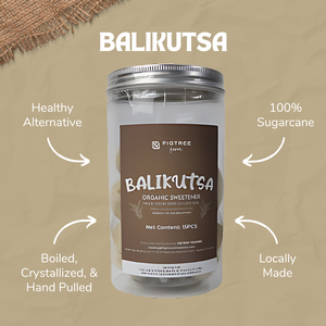 Figtree Farms	Balikutsa Organic Sweetener | Made From 100% Sugarcane, Boiled, Crystallized, and Hand Pulled