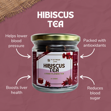 Load image into Gallery viewer, Figtree Farms Hibiscus Tea Loose Flower Tea
