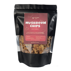 Figtree Farms Mushroom Chips 100g | Healthy, Delicious, Low Calorie Snack