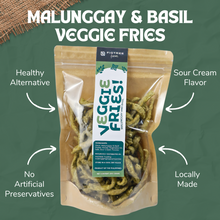 Load image into Gallery viewer, Figtree Farms Veggie Fries Malunggay with Basil 200g | No Preservatives, No Additives
