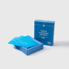 Load image into Gallery viewer, Fizzly Clean Toilet Cleaning Sheets - 30 Sheets | No Parabens, No Phosphates, No Chlorine, Bleach-Free
