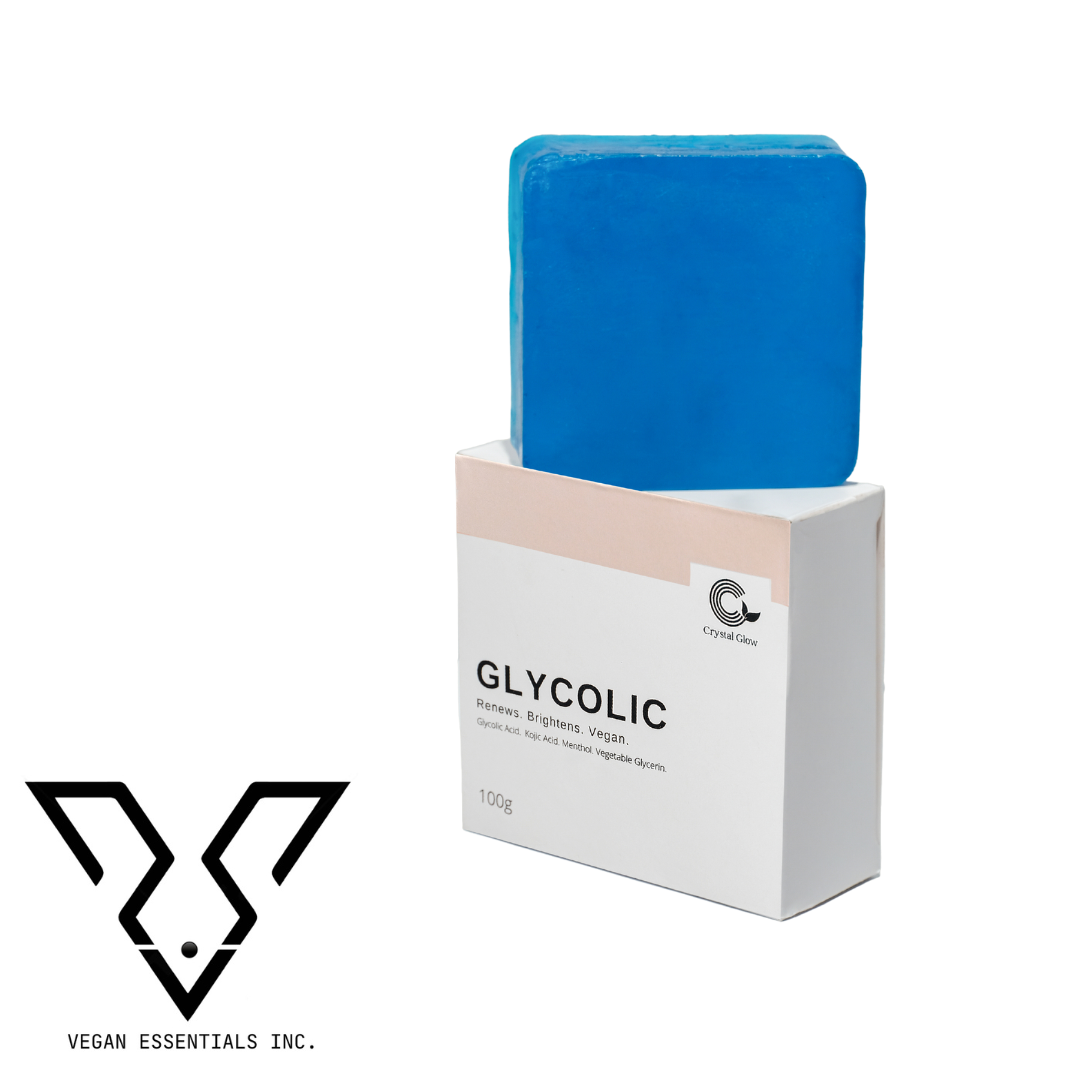 Vegan Essentials Glycolic Vegan Skin Care Beauty Soap 100g FKA