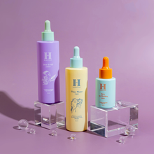 Load image into Gallery viewer, Habitude Prime, Plump, Power Trio: pH-Balancing Toner, Hydrating Essence &amp; Niacinamide Serum Set
