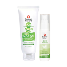 Load image into Gallery viewer, Human Nature 10x Concentrated Aloe Gel and Hydrating Face Mist Bundle
