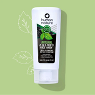 Human Nature 2-in-1 Men’s Face Wash 100ml | With Bamboo Charcoal & Scrubs + Cooling Peppermint For Deep Cleansing and Oil Fighting