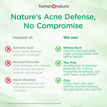 Load image into Gallery viewer, Human Nature Acne Defense Spot Gel 15g | Willow Bark &amp; Cica
