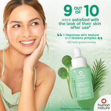 Load image into Gallery viewer, Human Nature Calm and Clear Serum 30ml | Cica + Tea Tree + Niacinamide to Clear Blemishes and Strengthens Skin Barrier
