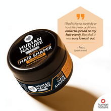 Load image into Gallery viewer, Human Nature Men's Natural Hair Shaper 50g | Delivers Strong Hold, Matte Finish and Polished Look Without Damaging Hair
