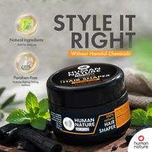 Load image into Gallery viewer, Human Nature Men's Natural Hair Shaper 50g | Delivers Strong Hold, Matte Finish and Polished Look Without Damaging Hair
