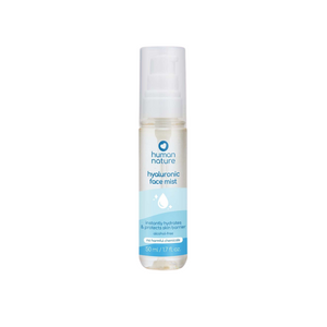 Human Nature Hyaluronic Face Mist 50ml | Alcohol-Free, With Hyaluronic Acid Instantly Hydrates & Protects Skin Barrier
