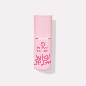 Human Nature Juicy Lip Jam 8g | 100% Natural Lip Oil, Glossy Shine, Moisturizing, Vegan & Cruelty-Free