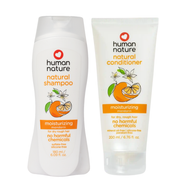 Human Nature Moisturizing Mandarin Fresh Shampoo and Conditioner Bundle