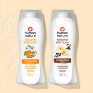 Human Nature Natural Moisturizing Shampoo For Dry, Rough Hair 180ml | No Sulfates, Silicones