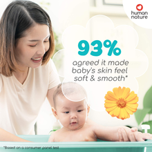 Load image into Gallery viewer, Human Nature Natural Baby Wash 190ml | With Soothing Calendula

