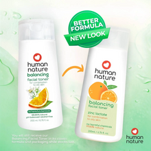 Load image into Gallery viewer, Human Nature Natural Balancing Face Toner with Zinc Lactate 200ml | Alcohol-Free, pH-Balanced

