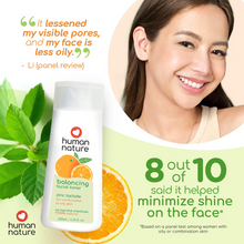 Load image into Gallery viewer, Human Nature Natural Balancing Face Toner with Zinc Lactate 200ml | Alcohol-Free, pH-Balanced
