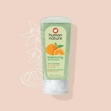 Load image into Gallery viewer, Human Nature Natural Balancing Facial Wash with Zinc Lactate | pH-Balanced 200ml
