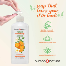 Load image into Gallery viewer, Human Nature Natural Hand Soap | Coconut-Based Cleanser
