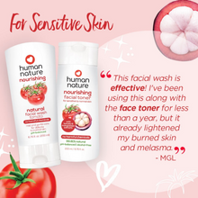 Load image into Gallery viewer, Human Nature 100% Natural Nourishing Facial Wash with Tomato Extract | pH-Balanced 200ml
