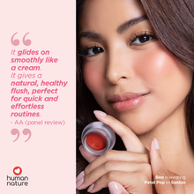 Load image into Gallery viewer, Human Nature Petal Pop Blush | Cream-to-Powder Self-Setting
