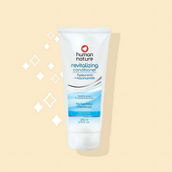 Human Nature Revitalizing Conditioner 200ml | Silicone Free, Hyaluronic + Niacinamide for Healthy Scalp and Resilient Strands