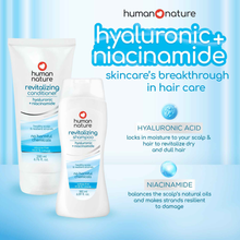 Load image into Gallery viewer, Human Nature Revitalizing Shampoo and Conditioner Bundle | Sulfate-Free, Silicone-Free, Hyaluronic + Niacinamide for Healthy Scalp and Resilient Strands
